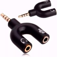 2 Adaptador Splitter P2 X P3 Soundvoice Ap3y Audio E Fone MCXQualysom