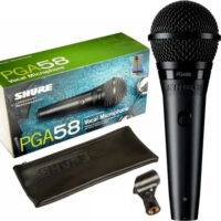 Microfone Dinamico Shure Pga58-lc MCXQualysom