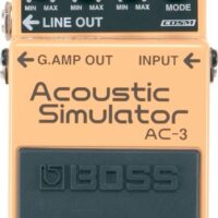 Pedal Boss Ac-3 Acoustic Simulator MCXQualysom