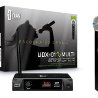 Microfone S/fio Mao Dylan Udx-01 Multi MCXQualysom