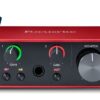 Interface Audio Focusrite Scarlett Solo 3 Geracao MCXQualysom