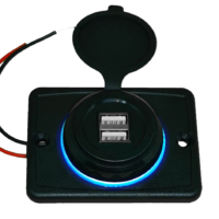 Carregador Usb Automotivo Roadstar Rs110-2ubr MCXQualysom