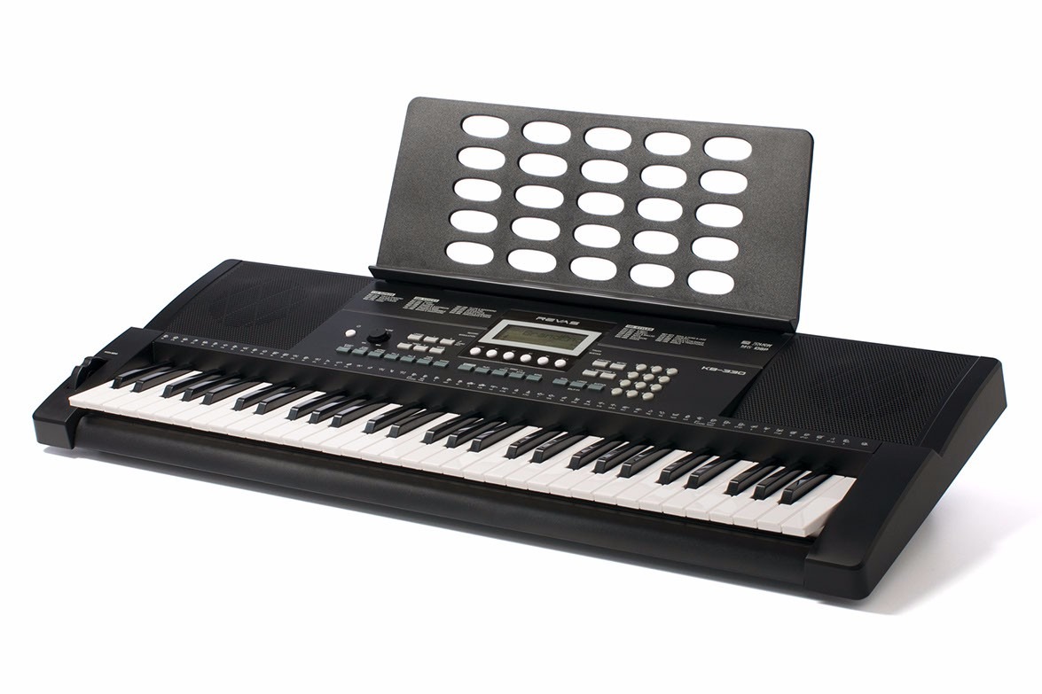 Compre Teclado eletrônico de música digital com 61 teclas, piano elétrico  multifuncional infantil para estudante de piano