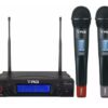 Microfone S/fio Mao Duplo Tag Sound Tg8802 MCXQualysom