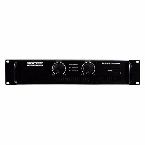 Amplificador PotÊncia Profissional StÉreo Mk1200 200 Watts MCXQualysom