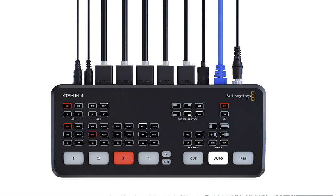 Blackmagic Atem Mini Hdmi (4 Cameras) MCXQualysom