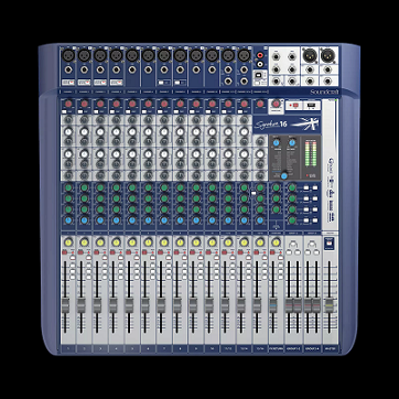 Mesa Som Soundcraft 16 Canais Signature 16 MCXQualysom