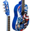 Violão Infantil Phx Marvel Capitao Core Vim-c2 MCXQualysom