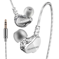 Fone In-ear Retorno Palco Soundvoice In-01 Branco MCXQualysom