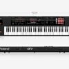 Teclado Roland Fa07 Sintetizador Workstation +suporte + Fone MCXQualysom