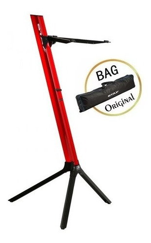 Suporte Teclado Stay Slim 1100/01 Vermelho MCXQualysom
