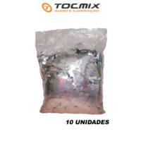 Kit Com 10kg Papel Picado Prata Chuva De Prata MCXQualysom