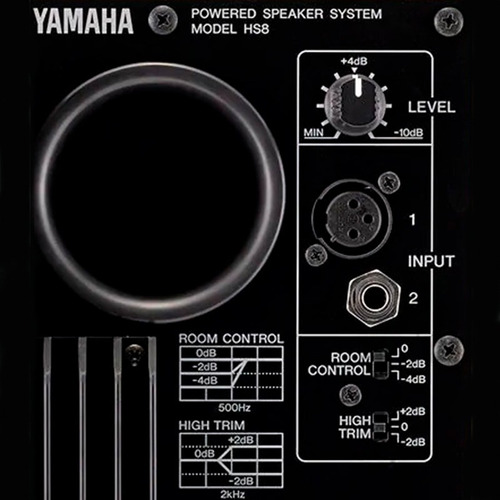 Par De Monitores De Referencia Ativo Yamaha Hs8 120watts Rms MCXQualysom