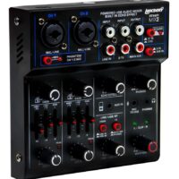 Mesa Som 6 Canais Lexsen Stream Mix 2 Usb MCXQualysom