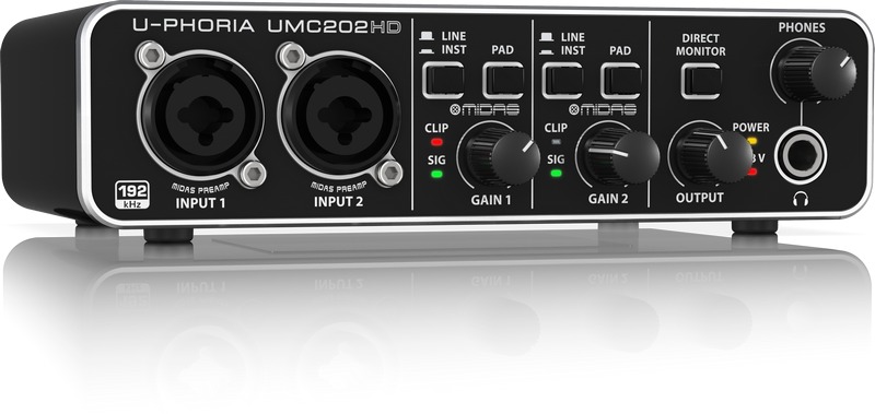 Interface Audio Behringer Umc202hd MCXQualysom