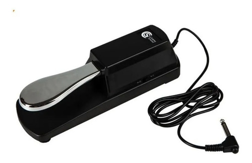 Pedal Sustain Custom Sound Para Teclado Cps 10 Bk Preto MCXQualysom