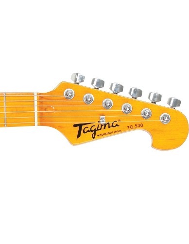 Guitarra Tagima Tg 530 Woodstock Vermelha Original MCXQualysom