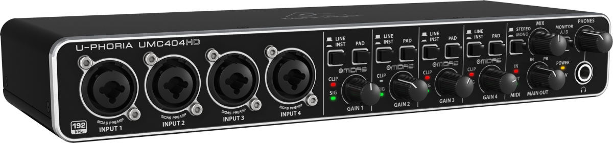 Interface De Audio Behringer Uphoria Umc404 Hd 2anosgarantia MCXQualysom