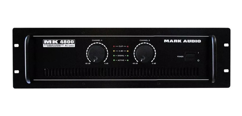 Amplificador De Som Ambiente Mark Audio Mk 4800 800watts Rms MCXQualysom