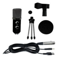 Microfone Condensador Soundvoice Kit Soundcasting 800 MCXQualysom