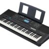Kit Teclado Yamaha Psr-e473 Akg 414 Suporte Pedal Sustain MCXQualysom