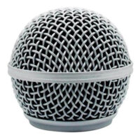Globo Microfone Shure Sm58 Rk143g MCXQualysom