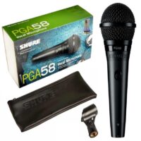 Microfone Dinamico Shure Pga58-lc MCXQualysom