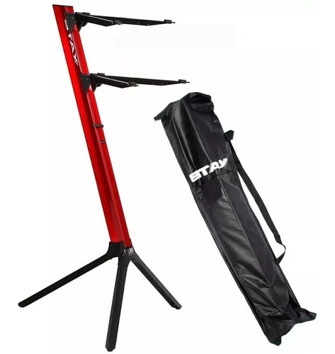 Suporte Teclado Stay Slim 1100/02 Vermelho MCXQualysom