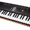 Teclado Infantil Casio Sa-76ah2 Laranja MCXQualysom