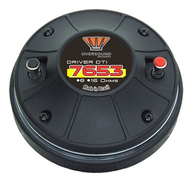 Kit 4 Driver Oversound Dti 7653 | 100w | Titanio | Original Kit 4 Driver Oversound Dti 7653 | 100w | Titanio | Original