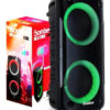 Caixa Acustica Portatil Bomber Beatbox 400 12w Led Rgb MCXQualysom