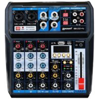 Mesa Som 6 Canais Lexsen M6 Mp3 Bluetooth Interface MCXQualysom