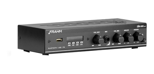 Kit Frahm Amplificador Slim800 + Cxs Ps200 (par) MCXQualysom