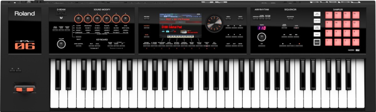 Teclado Roland Fa06 Workstation MCXQualysom