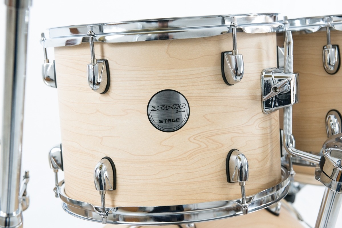 Bateria Acustica C.ibanez 720 Stg Natural Com Banco E Pratos MCXQualysom