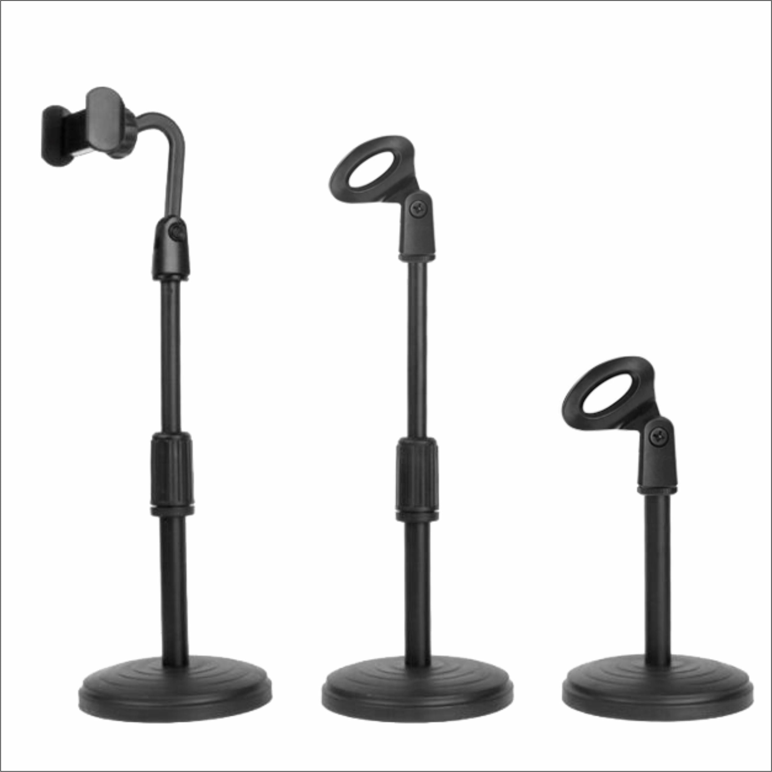 Pedestal Microfone E Celular De Mesa Soundvoice Sm-82 MCXQualysom
