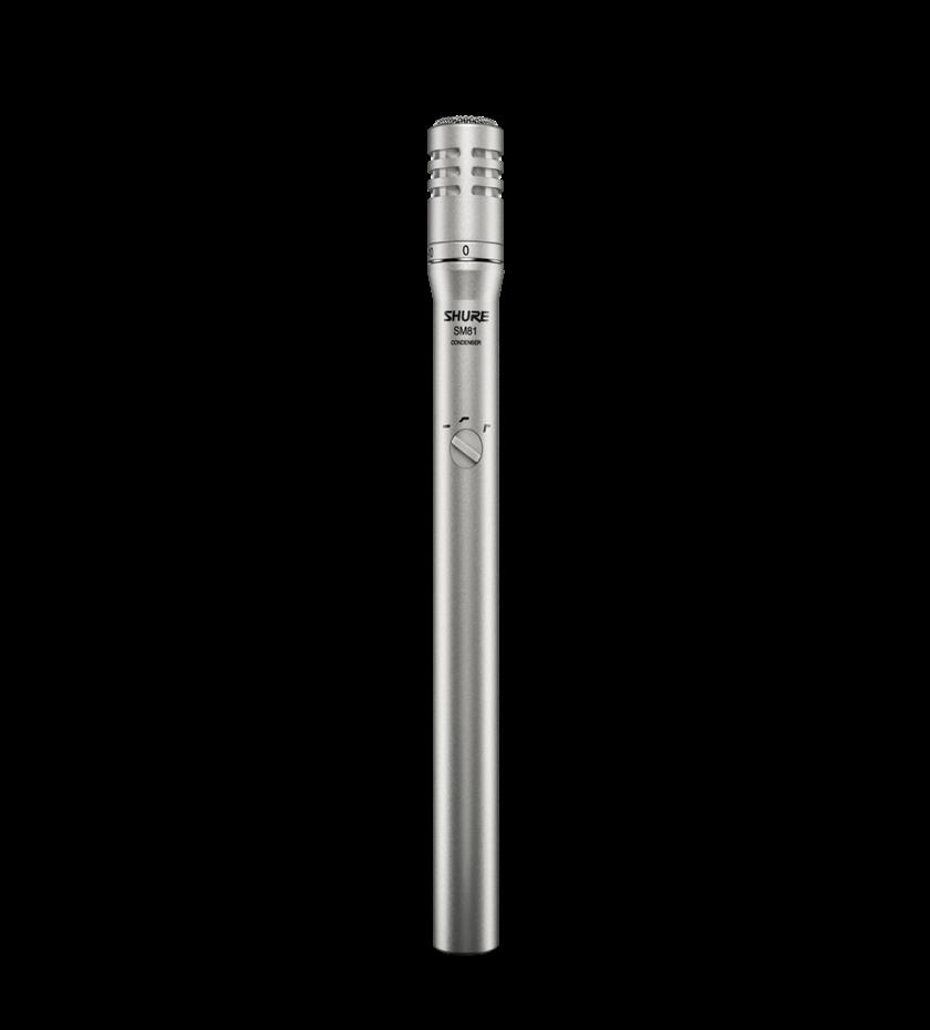 Microfone Para Instrumentos Shure Sm 81 MCXQualysom