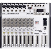 Mesa Som 8 Canais Staner Mx 08.03 Usb MCXQualysom