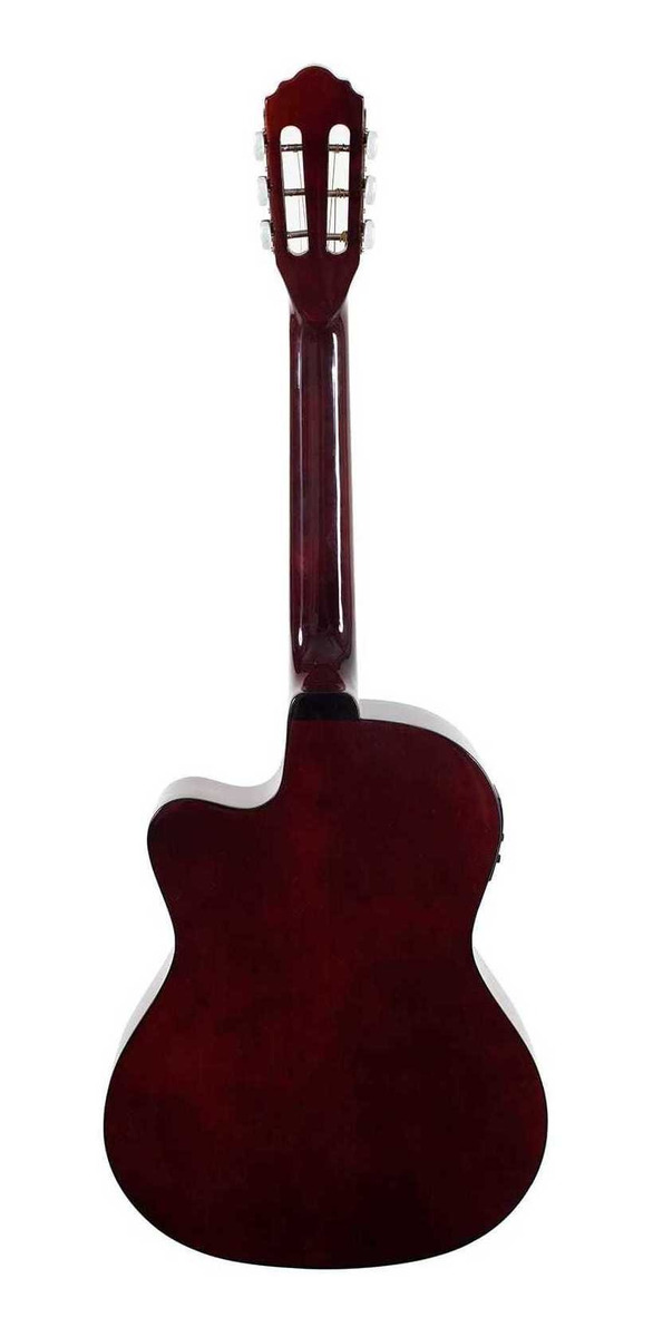 Violao Nylon Giannini Nf14 Ceq Eletroacustico Natural MCXQualysom