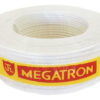 Cabo Coaxial Megatron Rg 59 75r 95% Malha MCXQualysom