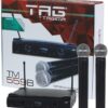 Microfone S/fio Mao Duplo Tag Sound Tm559b MCXQualysom