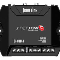 Amplif. Automotivo Stetsom Ir 400.4 400w 4 Canais 2ohms MCXQualysom