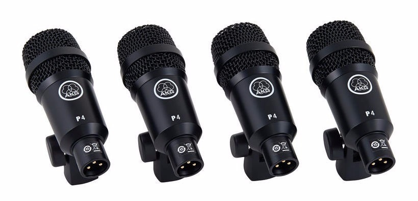 Microfone Kit Bateria Akg Drum Set Session 1 MCXQualysom