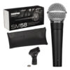 Microfone Dinamico Shure Sm58-lc MCXQualysom