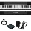 Piano Digital Casio Cdp135bkc2br Preto Cdp 135 Bk C2br MCXQualysom