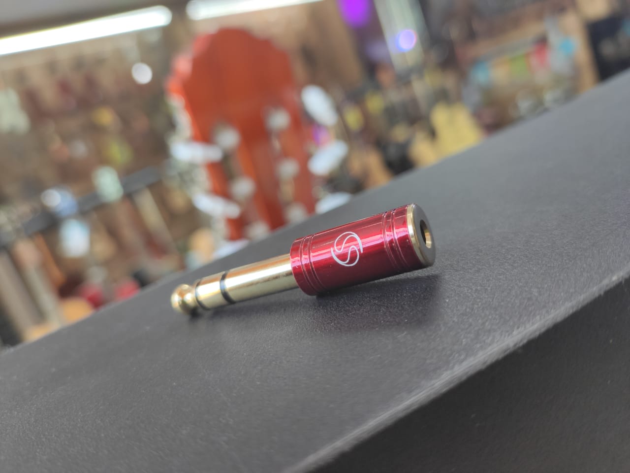 2 Adaptadores P2 St Para P10 St Niquel Santo Angelo Vermelho MCXQualysom