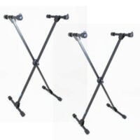 Kit C/ 2 Suportes Apoio Ask X10 Sp Para Teclado | Até 30kg MCXQualysom