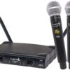 Microfone S/fio Mao Duplo Lyco Uh02mm MCXQualysom