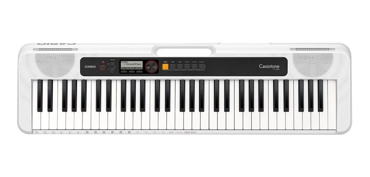 Teclado Casio Cts200wec2br Casiotone Branco MCXQualysom
