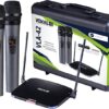 Microfone S/fio Duplo Vokal Vla42 MCXQualysom